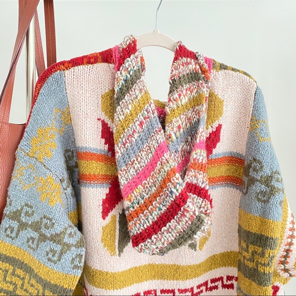 Free People NWT Canyon Vibes Knit Cardigan SZ XS/S - Picture 6 of 13